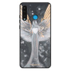 Lesklé pouzdro iSaprio pro Huawei P30 Lite - Angel (Lesklé pouzdro, kryt, obal iSaprio Exclusive na mobil Huawei P30 Lite s motivem Angel - elegantní skleněný vzhled, skvělá ochrana mobilu a luxusní s