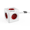 Zásuvka PowerCube EXTENDED s káblom 1.5m RED