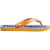 Havaianas Hav. Top Logomania 2 Ruby Red/Ruby Flip Flops Unisex Adults Yellow 11/12
