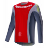 Dres TECHSTAR MELT, ALPINESTARS (červená/šedá, vel. M)