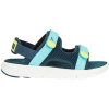Detské športové sandále Evolve Jr 390449 02 Tmavomodré so svetlomodrou a žltou - Puma 37 modrá s tm. modrou