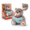Interaktívny medvedík HH Poland béžový so zvukmi, 31 cm, 3 roky +