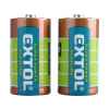 EXTOL ENERGY 42014 Batéria alkalická 2ks, 1,5V, typ C, LR14