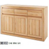 Drewmax Komoda KD402 masiv buk (Barva dřeva: Cherry)