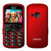 EVOLVEO EasyPhone XS červený EP-570-XS-RD BONUS!