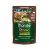 MONGE BWild Cat Grain Free Large breed 85g kapsička pre dospelé mačky veľkých plemien byvol so zeleninou (MONGE BWild Cat Grain Free Large breed 85g kapsička pre dospelé mačky veľkých plemien byvol so