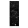Magnetický kryt na chladničku Čierna abstrakcia 60x180 cm