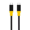 Tactical Taktický kábel Blackbird USB4 1 m čierny/žltý