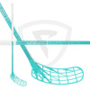 Unihoc Unilite Superskin 30 Turquoise-White 83cm (=93cm) pravá (pravá ruka dole)