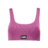 Puma Women's Scoop Neck Bikini Top Pink Combo 14 (L)