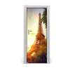 Fototapeta samolepiace na dvere Eiffelova veža 75x205