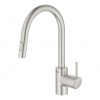 Grohe Dřezová baterie Concetto New s vytahovací sprškou supersteel 31483DC2