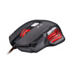 C-TECH Akantha herná myš, červené podsvícení, USB (Akantha GM-01RRD)