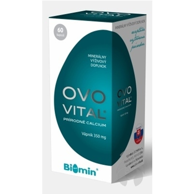 Biomin OVOVITAL prírodné calcium 60 kapsúl