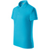 Malfini 222 Pique Polo, tyrkysová, 134cm / 8rokov