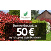 Darčeková poukážka 50 Eur