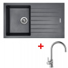Sinks Drezy PERFECTO 860 Titanium + Vitalia