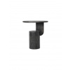 Ferm Living Príručný stolík Insert Side Table – čierny jaseň