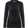 Dámský termo set CRAFT Core Warm Baselayer černá Velikost: S