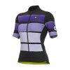 ALÉ Cyklistický dres s krátkym rukávom - PR-S TRACK LADY - fialová L