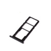 Držák SIM microSD Huawei Y7 2019 Y7 Pro 2019 Black černý