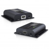Techly IDATA-EXTIP-383V4 AV vysielač a prijímač Čierna (IDATA-EXTIP-383V4)