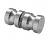 Madlo pro skleněné dvere AISI 304, K320, 32mm