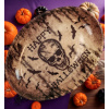 PODNOS HLBOKÁ PLASTOVÁ LEBKA ČACHA Halloweenská dekorácia 40X30,5 CM