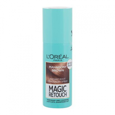 L'Oréal Paris Magic Retouch Instant Root Concealer Spray sprej pro zakrytí odrostů 75 ml odstín Mahagony Brown pro ženy