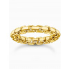 Thomas Sabo TR2502-413-39-62 Unisex Ring - Box chain gold plated