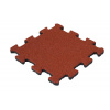 Dopadová doska, červená, 500 × 500 × 25 mm, 0780103
