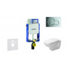 Geberit Set kombifix 110.302.00.5+záv.WC Duravit D-Code so sedát.SC+tlač.Sigma01 leskChróm 110.302.00.5 NH2
