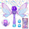 Motýliková palička na bublifuk so krídlami, svetelné bubliny MY232-2