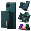 Kožený kryt DG.MING na Samsung Galaxy A22 5G - Zelená