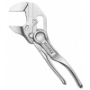 KNIPEX kliešťový kľúč XS 100mm, chrómovaný, úchop do šírky 21mm, 8604100 (Knipex SIKO 86 04 100)
