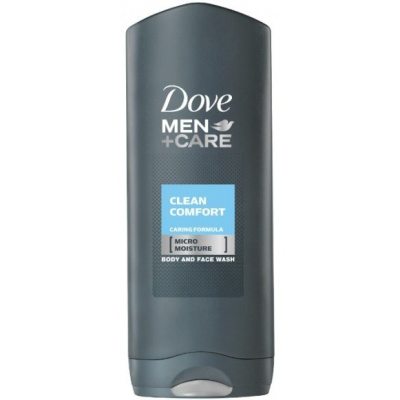 DOVE MEN+ Care Clean Comfort, sprchový gél pánsky 250 ml, Clean Comfort