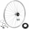 Koleso na bicykel kompletné Zadné TORPEDO 26 palcov Hliníkové náboje Poľské