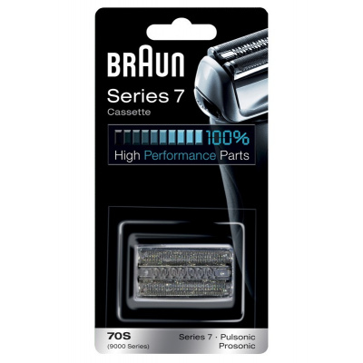 BRAUN Series 7-70S CombiPack Silver - náhradná planžeta pre strojčeky Braun Series 7 - strieborná