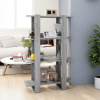 zahrada-XL Knižnica/deliaca stena sivý dub sonoma 80x30x123,5 cm 813576
