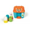 Kocky pre deti Clemmy baby - vedierko s kockami psík (8005125177691)