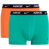 Nike 2 Pack of Trunks Green orange M