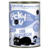 Výhodné balenie Lucky Lou Adult 24 x 400 g - Sterilized hydinové