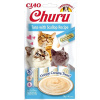 Churu Cat Tuniak s hrebenatkou 4 x 14 g