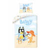 Detská posteľná bielizeň Bluey 140 x 200 cm Halantex 100 % bavlna Bingo psíky