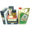 4 FILTRE 5 L OLEJA CASTROL 5W30 A3 8V GOLF VII PASSAT B8 1.6 TDI 2.0 TDI