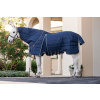 Deka stájová Rambo Optimo Plus, s krkem, 200 g, navy/thunderstorm grey & silver Délka zad: 145 cm
