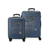 JOUMMA BAGS Sada luxusných ABS cestovných kufrov 65cm/55cm PEPE JEANS DAVIS Denim, 6481422