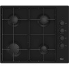 Beko HIBG64120SB varná doska Čierna Vstavaný 60 cm Plynový 4 zone(s) (HIBG64120SB)