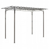 Pergola kovová VidaXL oblúk 215 cm