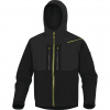 HORTEN2 pracovná softshell bunda - Čierna-Žltá, XL